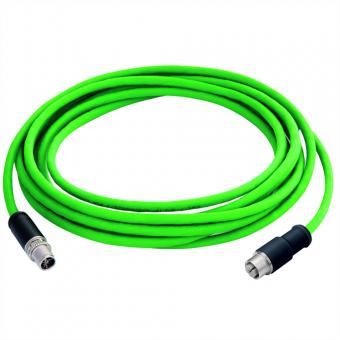 STX M12x1-M12x1 VL X-kod. Cat.6A, CP01CS02B-SFTP2607C7-1PUR-A1000, 10m 