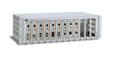 19-Zoll-Einbauchassis für 12 Konverter inkl. Netzteil 