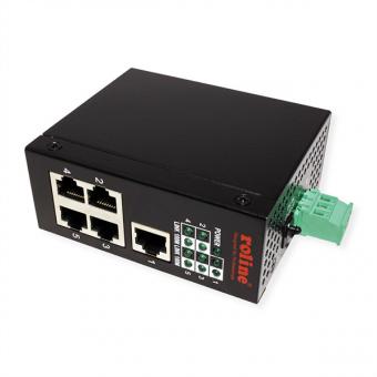 Switch, 5 Ports, unmanaged, Industrie 