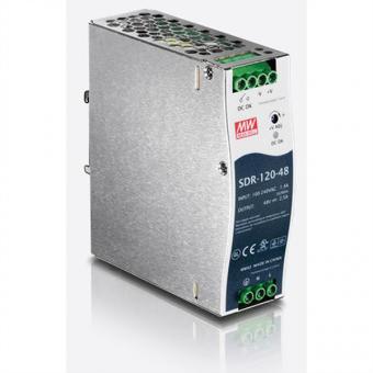 SDR-120-48 Alimentation Glissières DIN 120W 48V DC 