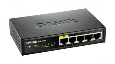 PoE Switch, 5 Ports 