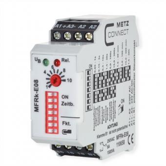 MFRk-E08 230V AC, 24V AC/DC Relais temporisé 