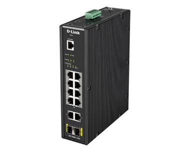 DIS-200G-12PS Commutateur de réseau géré L2 Gigabit Ethernet 
