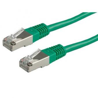Patchkabel, FTP, konf. Kat. 5e, grün 