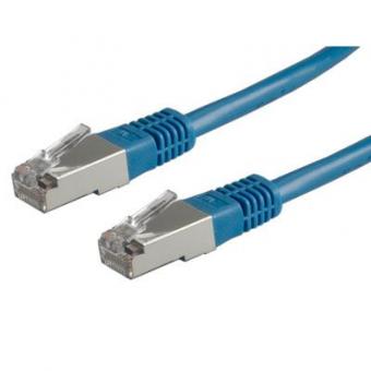 Patchkabel, FTP, konf. Kat. 5e, blau 