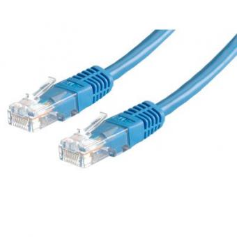 Patchkabel, UTP, konf. Kat. 5e, blau 