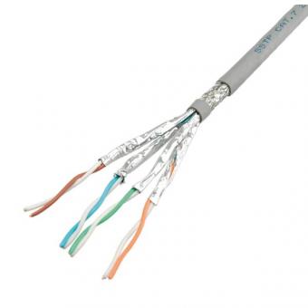 Câble S/FTP (PiMF), Cat. 6/Class E solid wire, AWG 23 