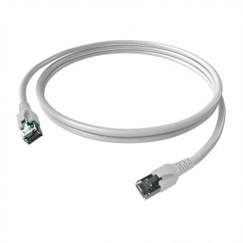 EasyLan FlexBoot Patchkabel Kat.6A, S/FTP, weiß, 1,5m 