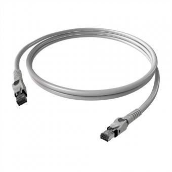 EasyLan VarioBoot Patchkabel Kat.6A, S/FTP, grau, 1,5m 