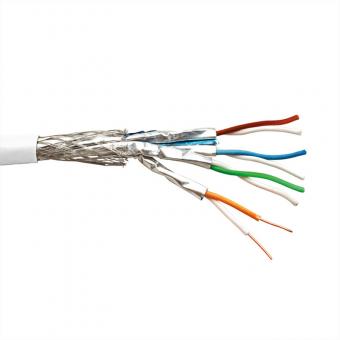 MegaLine Slim 600 S/F AWG 26/1 4P, blanc, rouleau de 350m 