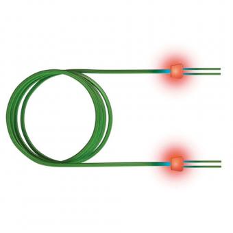 saCon câble patch LED à fibre optique, 50/125µm OM3 