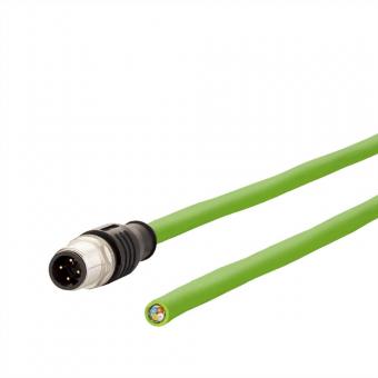 Câble Ethernet industriel M12, codage D, 2m 