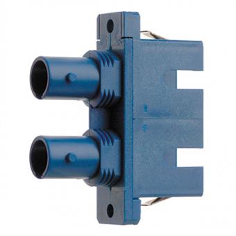 Raccord adaptateur SC / ST duplex 