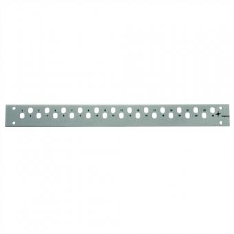 Plaque frontale BASIS V 1U, pour 6 LC-Duplex 