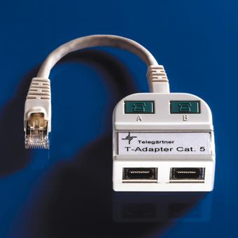Adaptateur en T pour ISDN/ISDN 