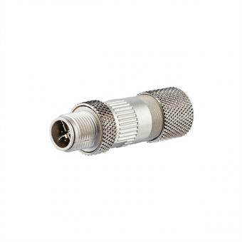 Connecteur M12 à confectionner sur site, droit 