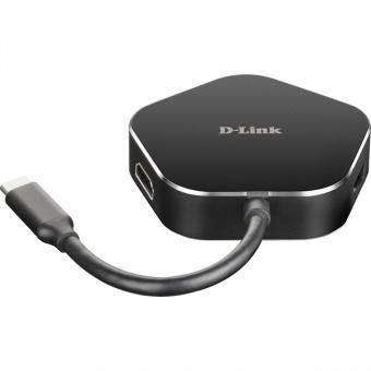 DUB-M420 USB-C, concentrateur USB 3.0 à 4 ports, avec HDMI et port de chargement USB-C 