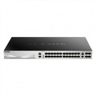 DGS-3130-30S/E 30Port Switch, Layer 3 Fiber Gigabit Stack (SI) 