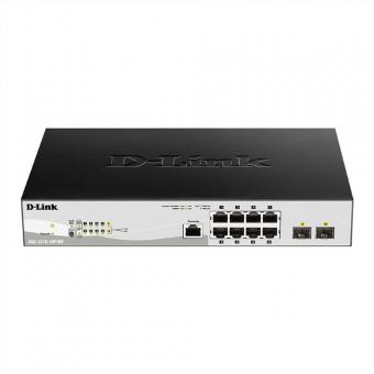 Commutateur 10 ports DGS-1210-10P/ME/E, PoE Smart Managed ME Gigabit 78W 