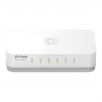 Commutateur Fast Ethernet DES-1005C/E à 5 ports 