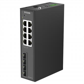 DIS-210G-12 : commutateur industriel Gigabit à 12 ports, à gestion intelligente 