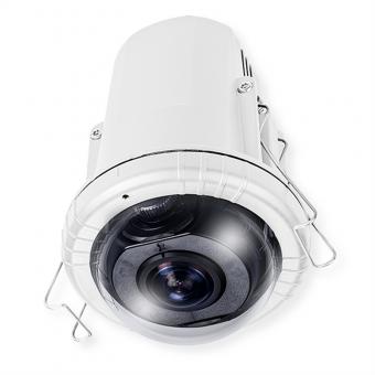Caméra réseau Fisheye, 12MP, 360°, WDR Pro, Smart Stream III 
