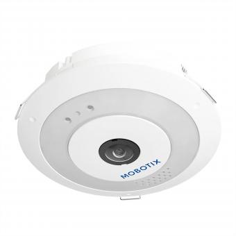 Caméra fisheye d'intérieur c-ONE 8 MP, 180°/360°, IR et lumière blanche 25m 