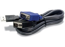 KVM Kabel, VGA, USB 