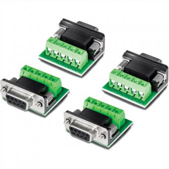 Adaptateur TI-S400, lot de 4, convertisseur RS232 vers RS422/RS485 
