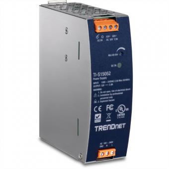 TI-S15052 DIN-Rail Power Supply, 150W, 52V DC, 2.89A AC zu DC mit PFC 