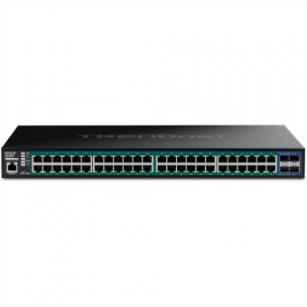 Commutateur PoE+ 52 ports TPE-3524S, Gigabit Web Smart avec emplacements 10G SFP+ 