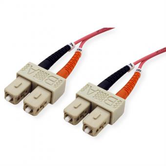 Quality LWL-Kabel dupl. 50/125µm OM4 SC/SC, 3m 