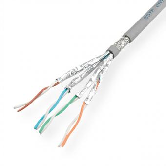 Câble S/FTP (PiMF) Cat.6 (Classe E) rigide, gris, 300m 
