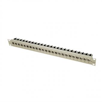 19 pouces-Porte modules 1 UH équipé de 24 modules AMJ Cat.6A (Classe EA) (ISO/IEC), no 