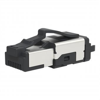 Fiche METZ CONNECT C6A RJ45 ultra-courte à monter sur site 