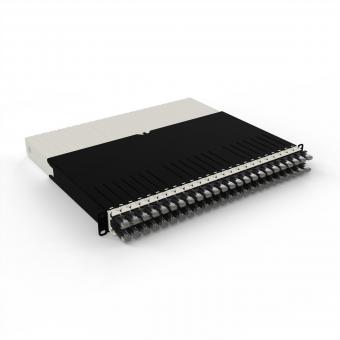 patchbox.one 8RU STP noir Cat.6a 0,8m 