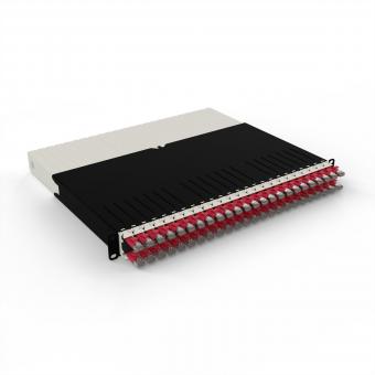 patchbox.one 8RU STP rouge Cat.6a 0,8m 