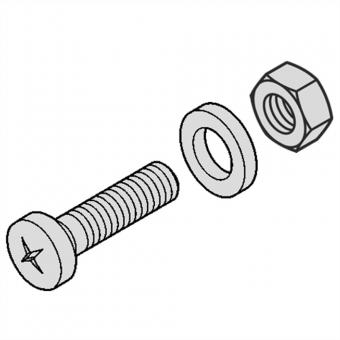 Befestigungsmaterial, BEF.MATERIAL COD.LEISTE(100) 