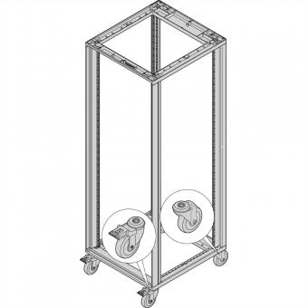 Roulette Novastar, 300kg, conducteur, résistance ESD < 10 kOhm selon EN 12528 