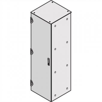 Varistar, porte en acier, verrouillage en 3 points, IP 55, RAL 7035, 2000H 600W 