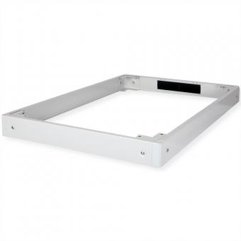 Sockel für Netzwerkschrank, 800x1200 BxT, grau 