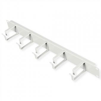 19-Zoll Rangierpanel 1 HE, 40x60mm grau 