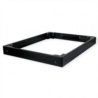 Sockel für Netzwerkschrank, 800x1000 BxT, schwarz 