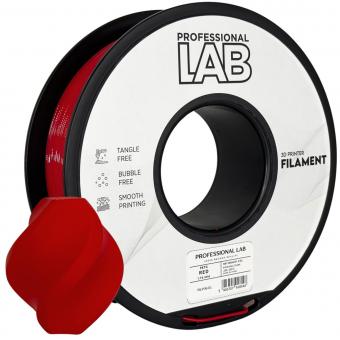 PETG rouge, Prof. Lab, 186°C 