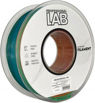 PLA-Farbverlauf, Prof. Lab, 7433 C, 3125 C, 367 C, 7579 C 