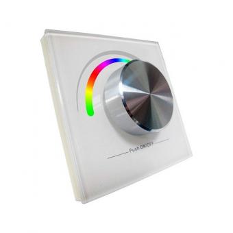 Funk-Controller, RGB, mit Drehknopf, schwarz 