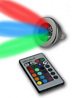 LED Retrofit Spot, GU10, RGB, 3W 