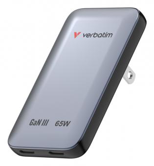 Essentials Slim GaN-Wandladegerät 65W (US/EU/UK), grau 