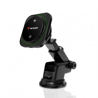 Chargeur de voiture sans fil magnétique Charge n Drive Qi2 avec éclairage RGB 