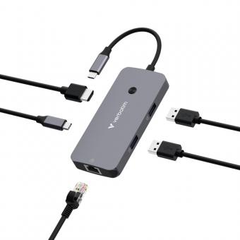 CMH-05 USB Typ C 5000Mbit/s Silber 